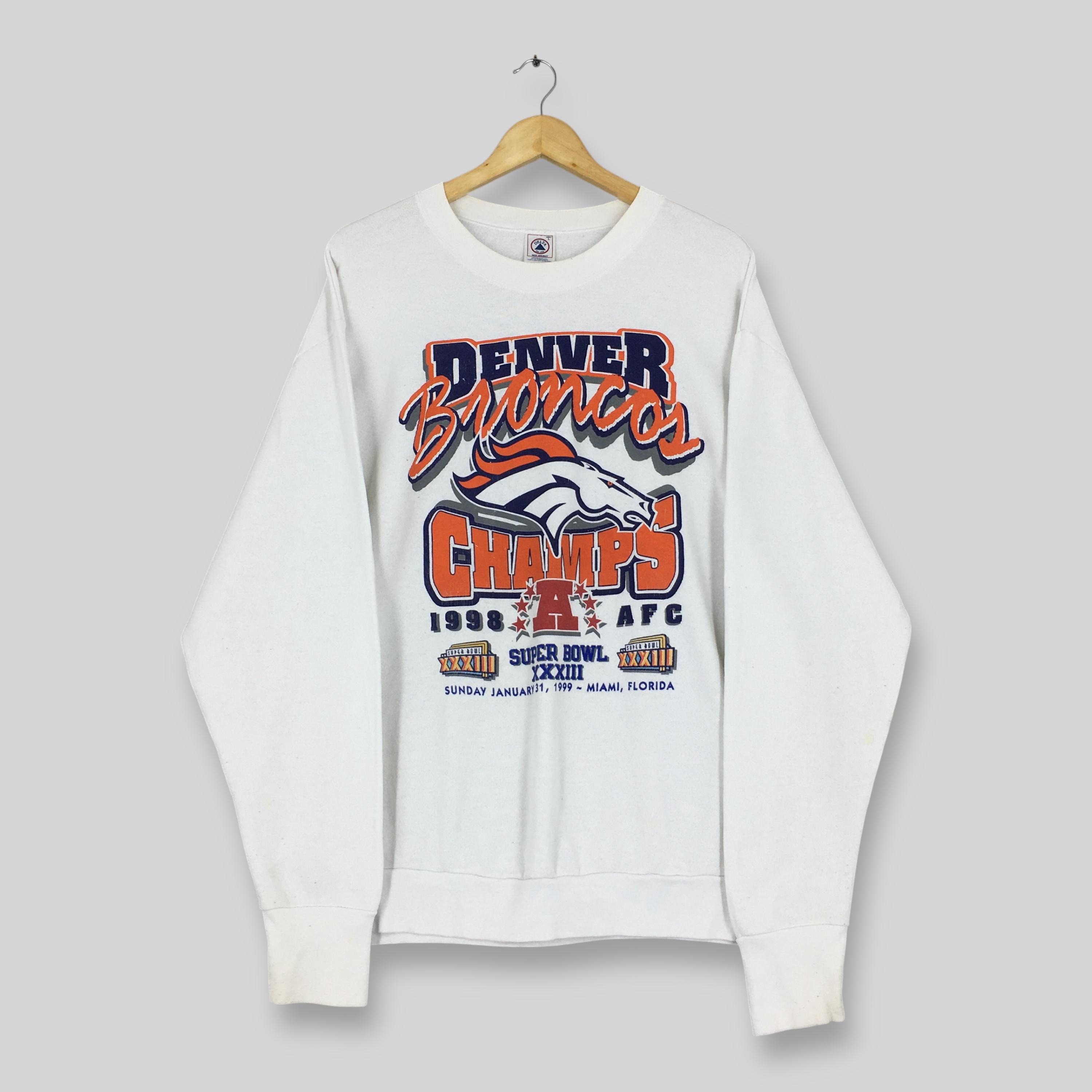 ヴィンテージ 90年代 デンバー・ブロンコス NFL スウェットシャツ 