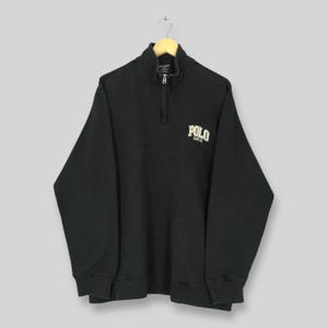 Vintage 90s Polo Ralph Lauren Green Sweatshirt Large Polo Ralph