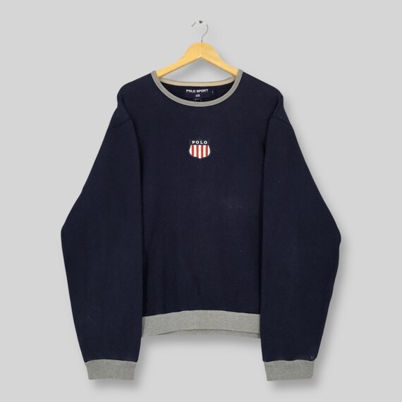 RARE Vintage 90s Polo Sport Ralph Lauren Sweatshirt Large Polo