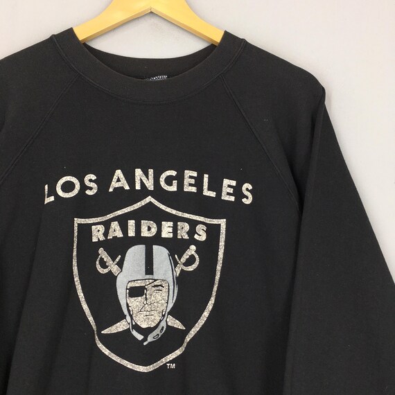 Vintage 80s Los Angeles Raiders NFL Sweatshirt Large Los Angeles