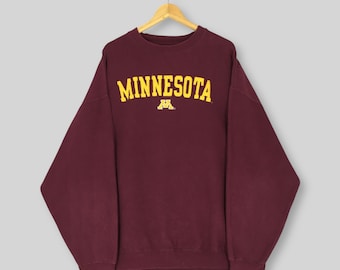 Minnesota Golden Gophers NCAA Sweatshirt Xxlarge Vintage Minnesota