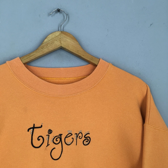 Vintage 90s Clemson Tigers NCAA Sweatshirt Large Clemson Tigers