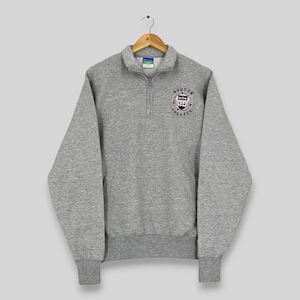 Vintage Boston College Half Zipper Sweatshirt Medium Champion Boston College Embroidered Logo Sweater Boston College Eagles NCAA Jumper M