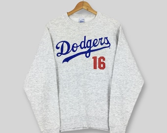 Vintage 90s Los Angeles Dodgers MLB Sweatshirt Medium Dodgers Hideo Nomo #16 Baseball Jumper Los Angeles Dodgers Sweater Dodgers Crewneck M