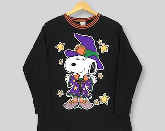 Vintage 90s Snoopy Peanuts Joe Cool Sweatshirt Small Peanuts Snoopy Joe Halloween Holiday Sweater Snoopy Cartoon Comic Strip Jumper Size S