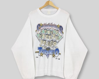RARE Vintage 90s Distressed Toronto Blue Jays World Series