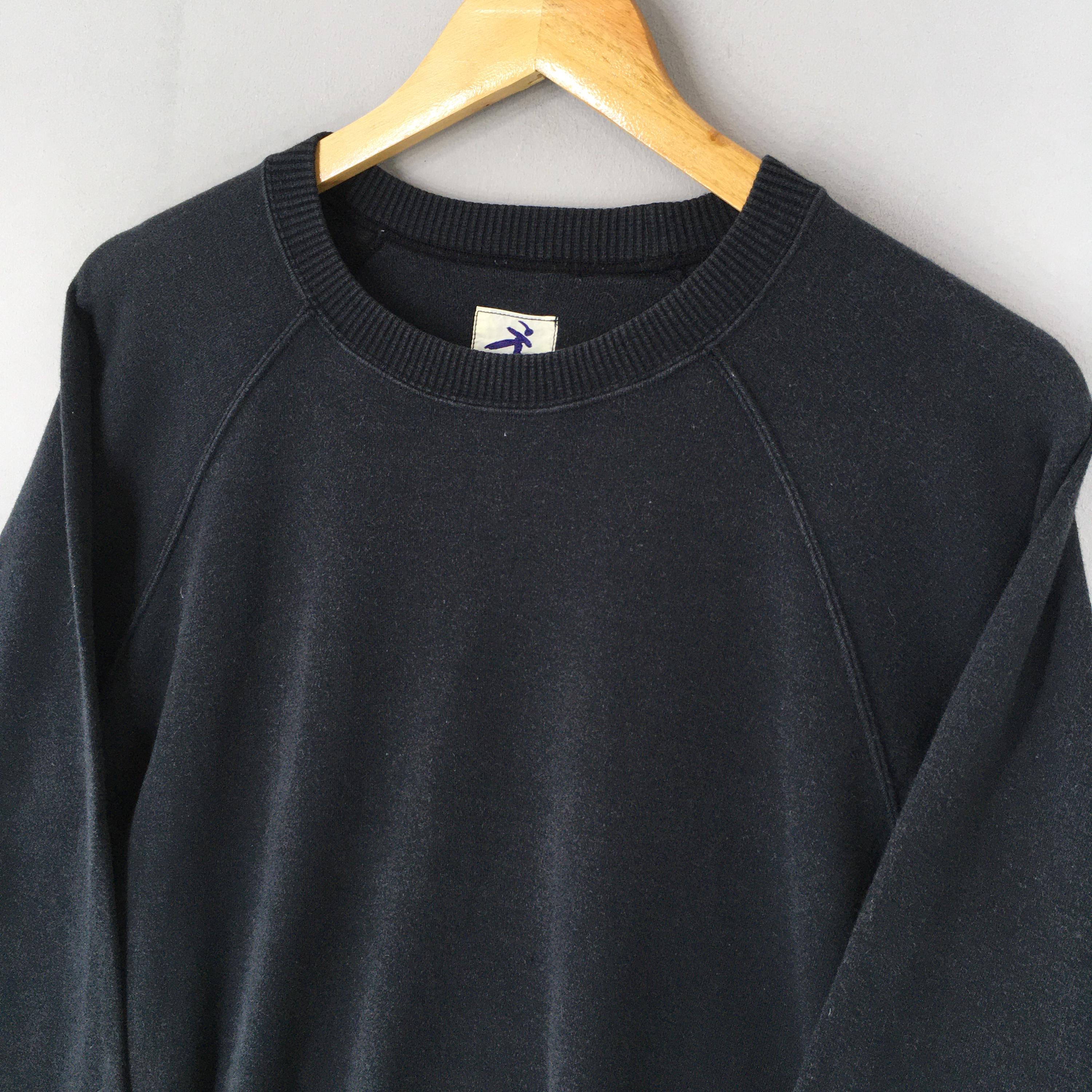 Vintage 90s Hai Sporting Gear Black Sweatshirt Medium Hai Sporting 