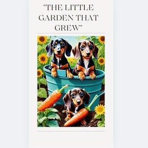 Kids Garden Story Book: Printable Children&#39;s Bedtime Story (PDF Download