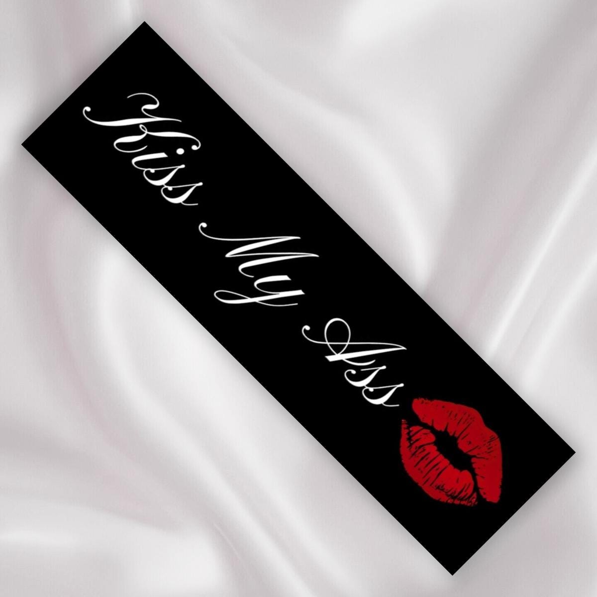 Tattoo of Red Lips on Your Butt