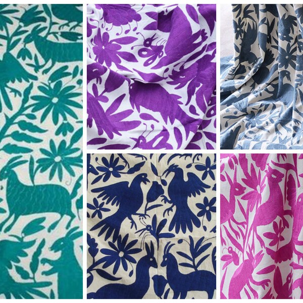 Custom Listing 7 pcs Various Colors Runner Table Otomi Tenango Embroidery Design