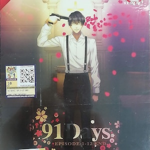 Anime DVD 91 Days Vol.1-12 End *English Subtitle* Region All