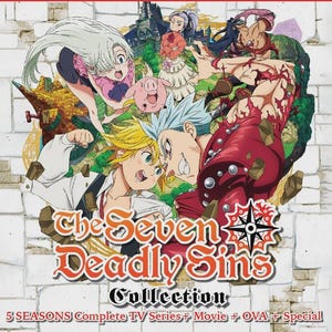 Anime DVD The Seven Deadly Sins Season 1-5 Vol.1-100 End *English Version* Region All