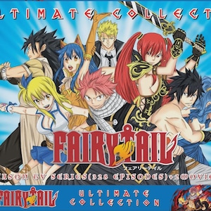 Anime DVD Fairy Tail Vol.1-328 End + 2 Film + 9 OVA *Englisch Synchron* Region All