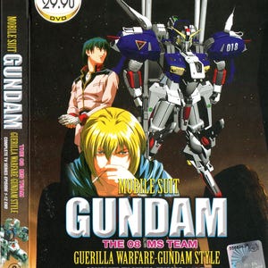 Anime DVD Mobile Suit Gundam The 08 MS Team Guerilla Warfare-Gundam Stype Vol.1-12 End *English Dubbed* Region All
