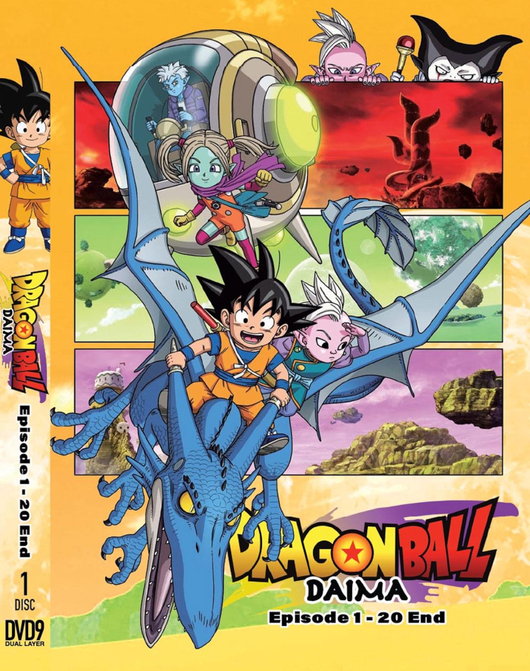 Anime DVD Dragon Ball Daima End *english Dubbed* Region
