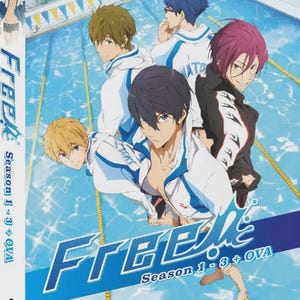 Anime DVD gratis! Iwatobi Swim Club Stagione 1-3 Vol. 1-37 Finale + OVA *Doppiato in inglese* Regione Tutte