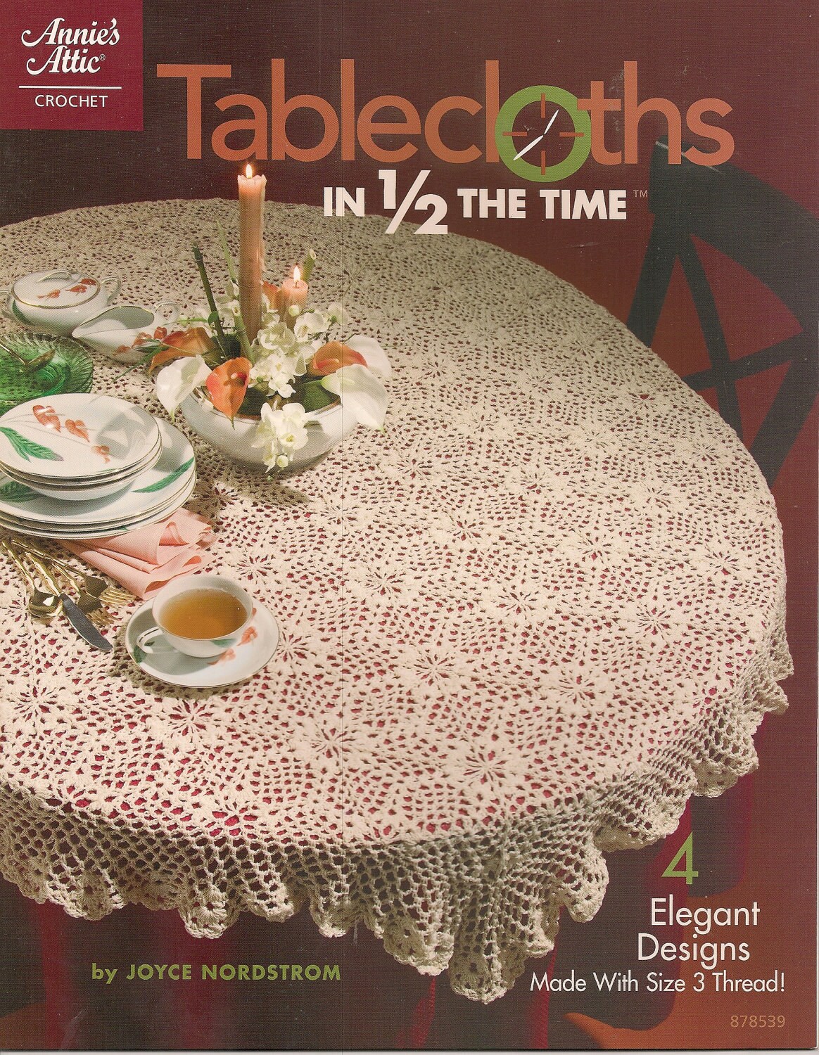 Crochet Patterns Book Tablecloths in 1/2 The Time Annie's Etsy