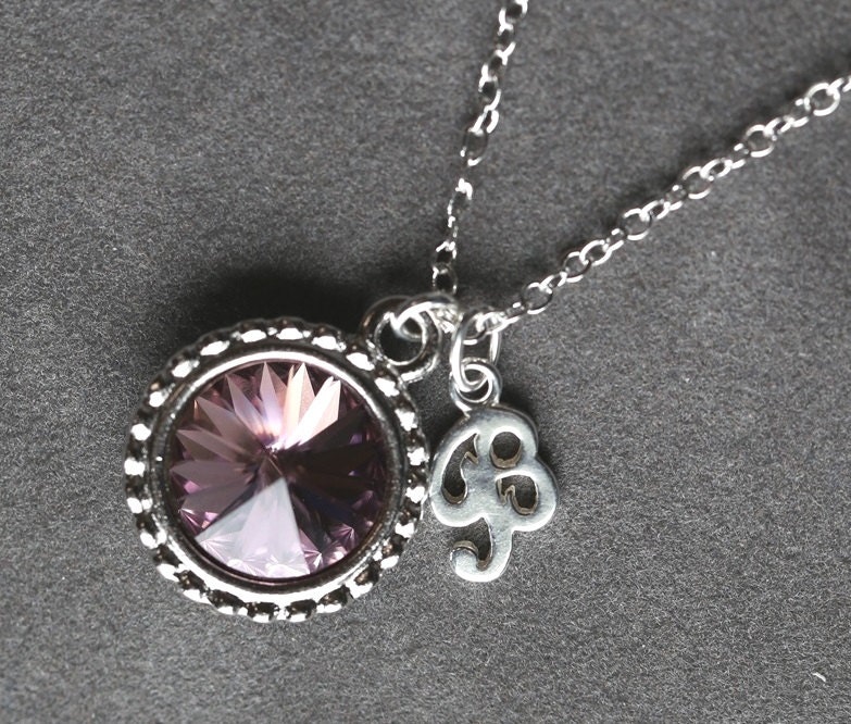 Skosh Gold Baguette June Birthstone Necklace with 16