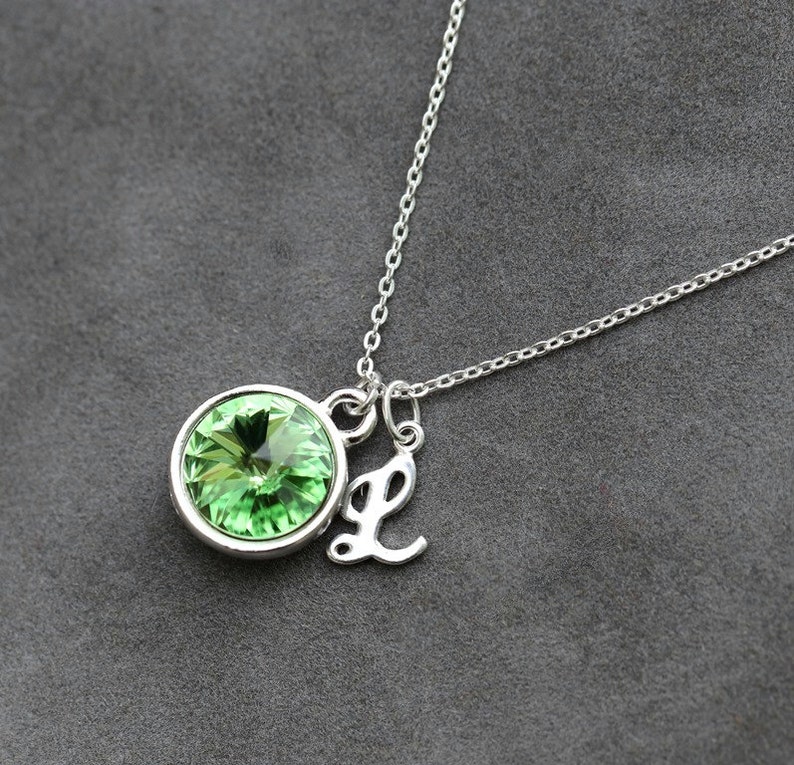 August Birthstone Jewellery Birthstone August Necklace Peridot