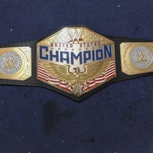 WWE United States Championship Belt Replica | Wrestling Title Belt | Fan Collectible Gift
