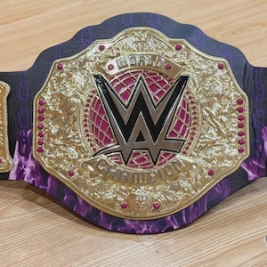 New Rhea Ripley World Heavyweight Women&#39;s Championship Belt - Custom Rhea Ripley Women&#39;s Replica Title Championship Wrestling Belt