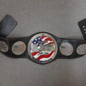 John Cena Spinner United States Championship Replica Title Belt