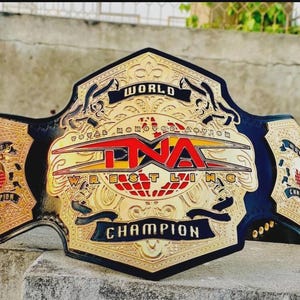 NEW TNA World Heavyweight Wrestling Championship Replica Belt 2mm Brass