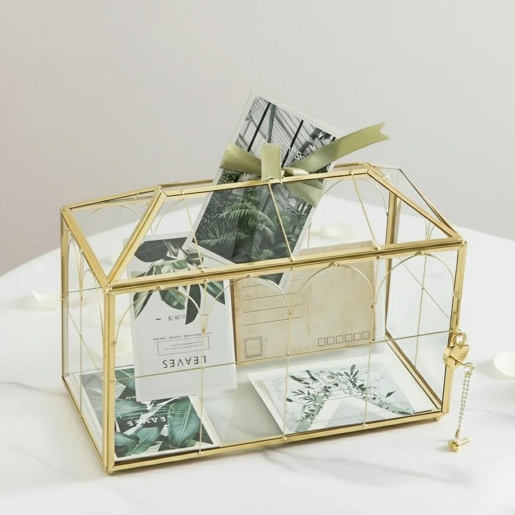 Glass Card Box - Etsy