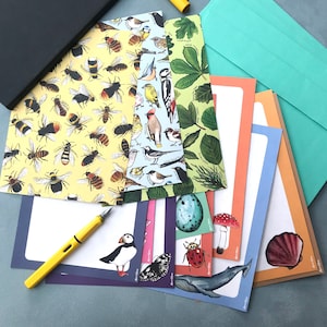 British Wildlife Letter Writing Set