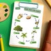 Oak Tree Life Cycle Educational Tree Printable - Etsy