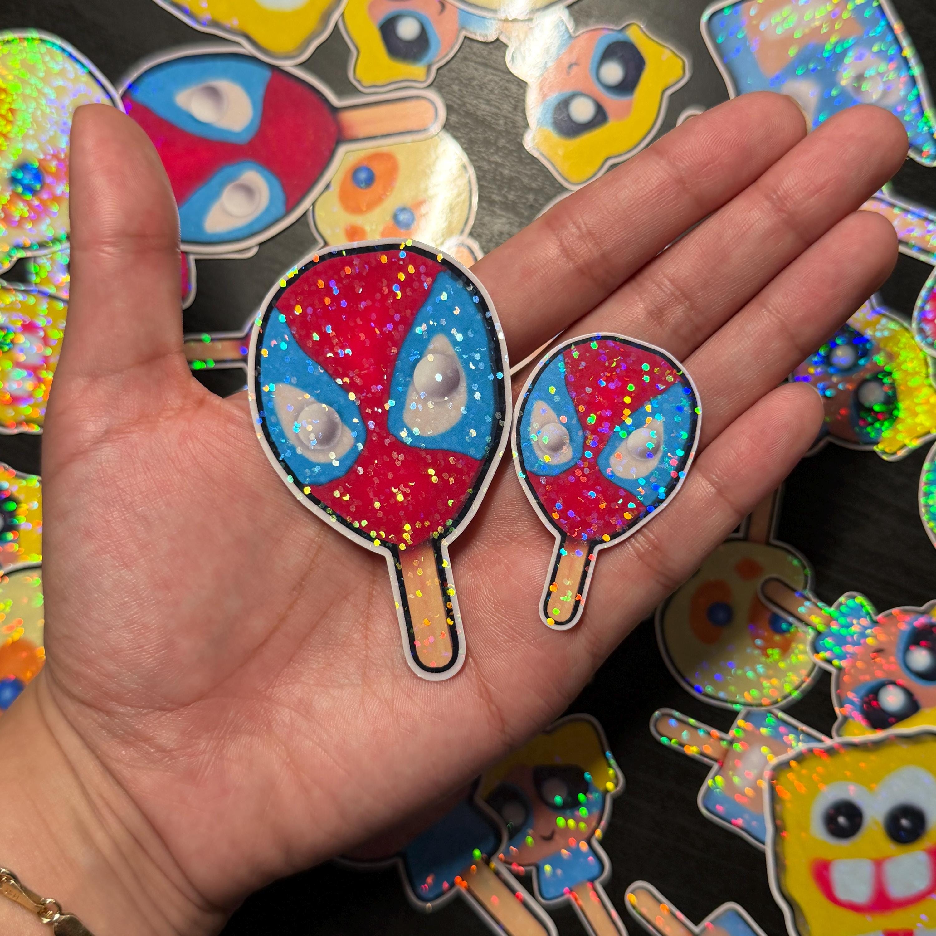 Nostalgic Ice Cream Sticker Pack | Sparkly Nostalgic 90's 2000's