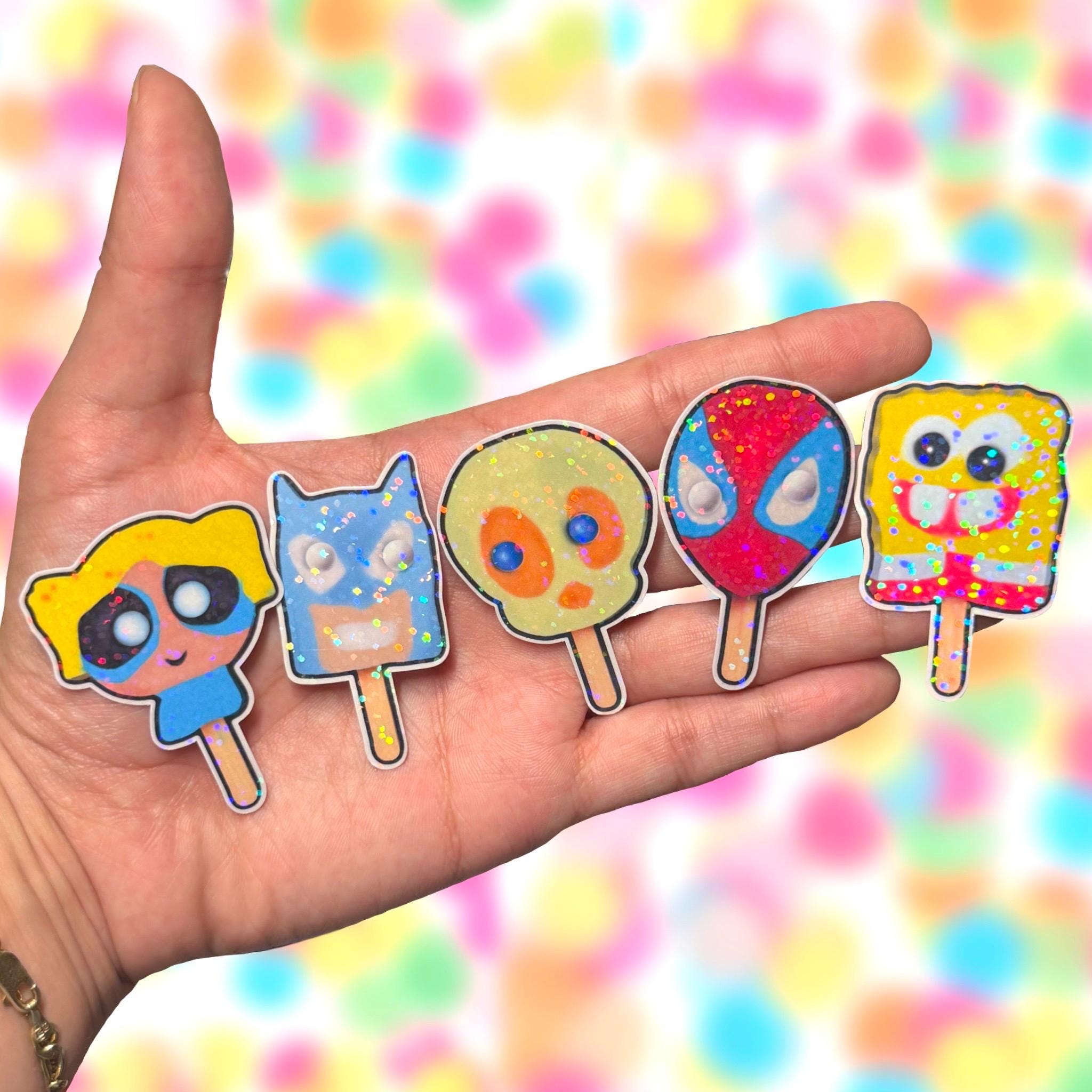 Nostalgic Ice Cream Sticker Pack | Sparkly Nostalgic 90's 2000's