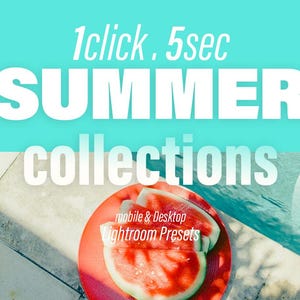 Summer Lightroom Presets – 9 Mobile and Desktop Presets • Bright and Airy • Beach Tones • Limited Time Launch Sale
