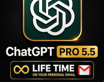 ChatGPT Pro ChatGPT 5.5 Unlimited Lifetime Private Use | Read Description
