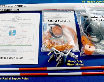 Antenna Kit (Ant-Kit)   PERformer CORE + 6-Band Radial Set