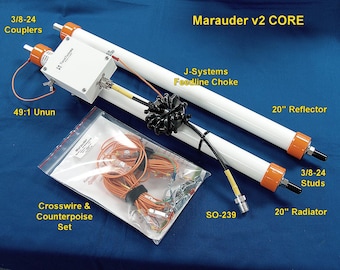 Marauder v2,  10M-20M Antenna System & CORE