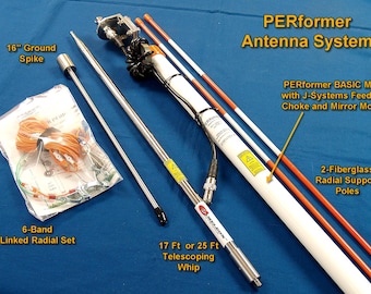 PERformer 40M - 6M Quarterwave Antenna System