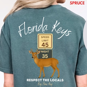 Unisex Florida Keys Shirt, Florida Protect the Locals Tshirt, Key Deer Florida Keys Tee, Big Pine Key Florida Shirt, Protect Wildlife Shirt