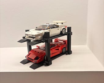 LEGO Speed Champions Hebebühne 3D Druck – Perfekte Ergänzung & Aufbewahrung für deine Rennwagen