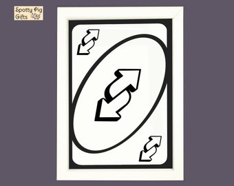 Uno Reverse Card Etsy