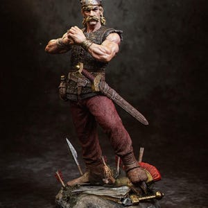 Asterix and Dog 3D Model Figure (* Customs duty is included in the product price.)