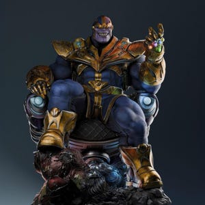 Thanos 3D Model  (* Customs duty is included in the product price.)