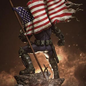 Judge Dredd 3D Model Figure (* Customs duty is included in the product price.)