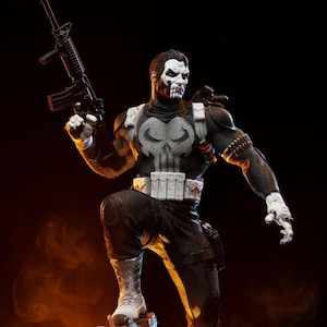 Punisher 3D Model Figure (* Customs duty is included in the product price.)