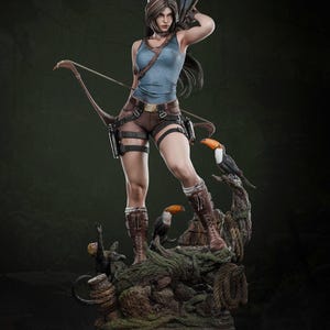 Lara Croft: Tomb Raider 3D Modell Figur