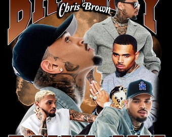 Chris Brown Breezy Bowl XX Tour 2025 T Shirt Design. PNG Digital 4500x5100 px. Retro, 90s Vintage,. Instant Download And Ready To Print.