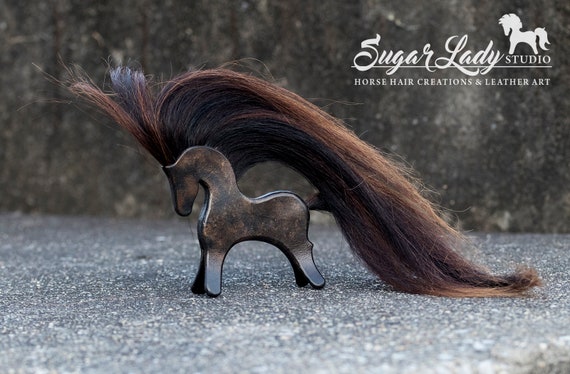 Customized Leather and Horse Hair Totem Leather Horse Totem Horse Hair  Jewelry Horsehair Bracelet Horse Figure - Etsy