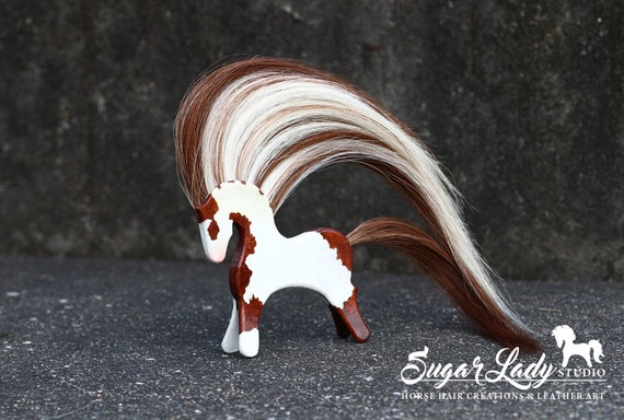 Leather and Horse Hair Totem Leather Horse Totem Horsehair Jewelry Special  Keepsake Horse Hair Bracelet - Etsy