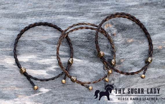 Men's Horse Hair Jewelry Bracelet