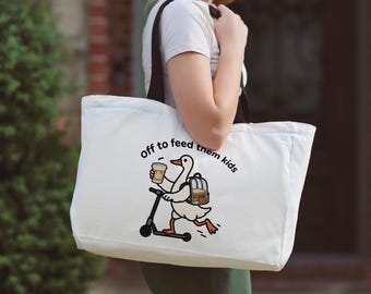 Lunch Lady Gift Cafeteria Worker Appreciation Tote Bag Canvas Weekender School Nutrition Staff Thank You Food Service Employee Present